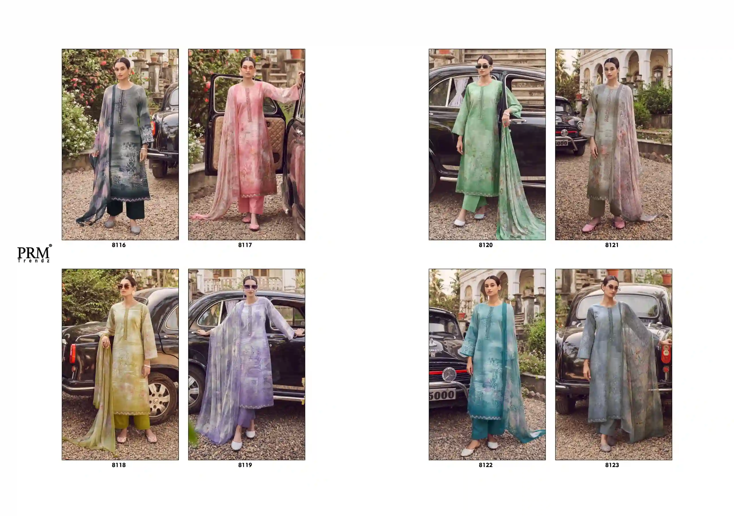 Prm Trendz Noorin Pure Cotton Lilen Wholesale Fancy Salwar Suit Catalog — Wholesale Salwar Suits, MPA wholesale from Surat — view 9